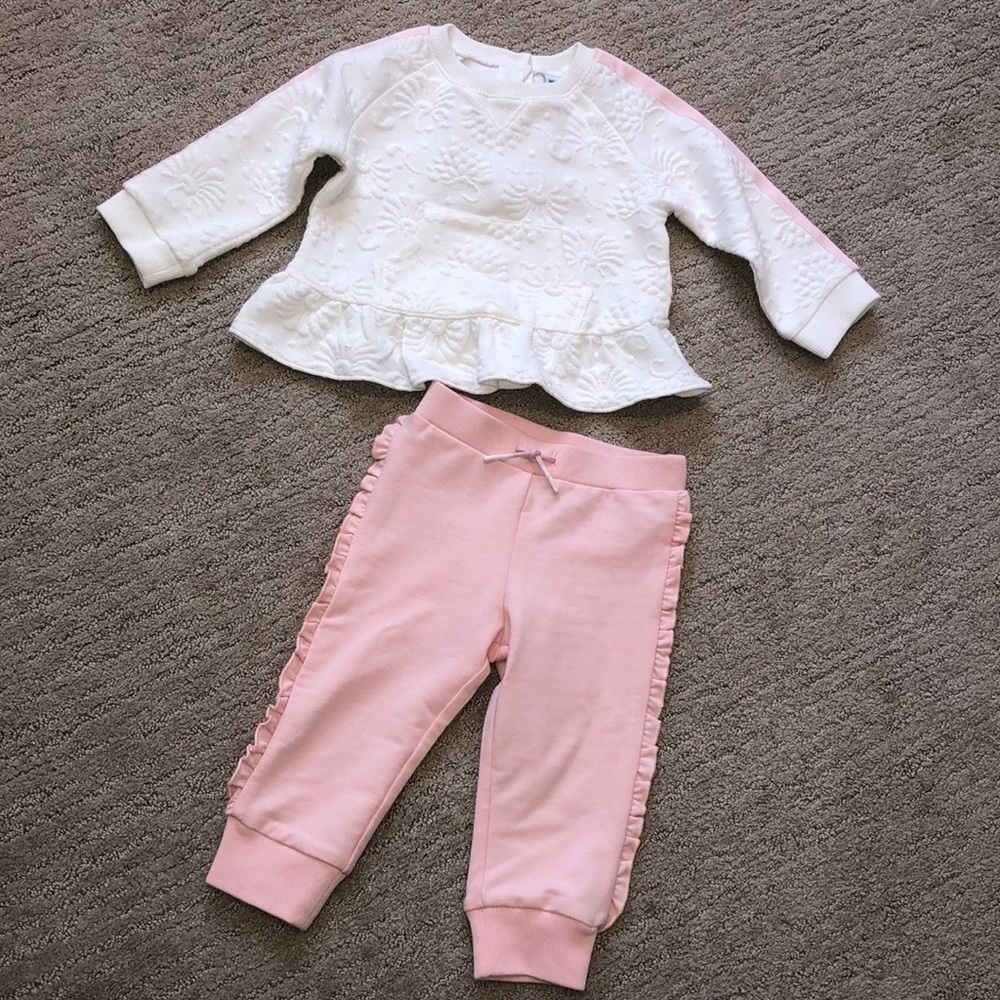 Janie and Jack sweater and matching pants